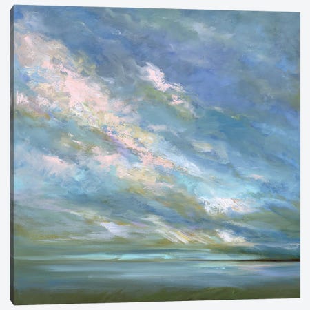 Coastal Sky III Canvas Print #SHE55} by Sheila Finch Art Print