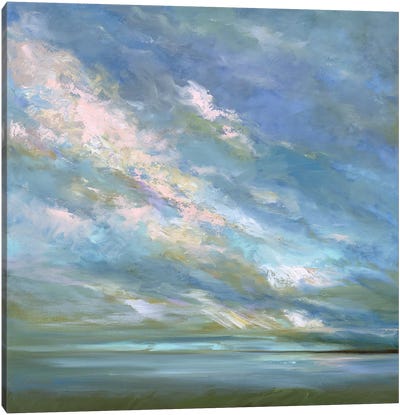 Coastal Sky III Canvas Art Print - Coastal & Ocean Abstract Art