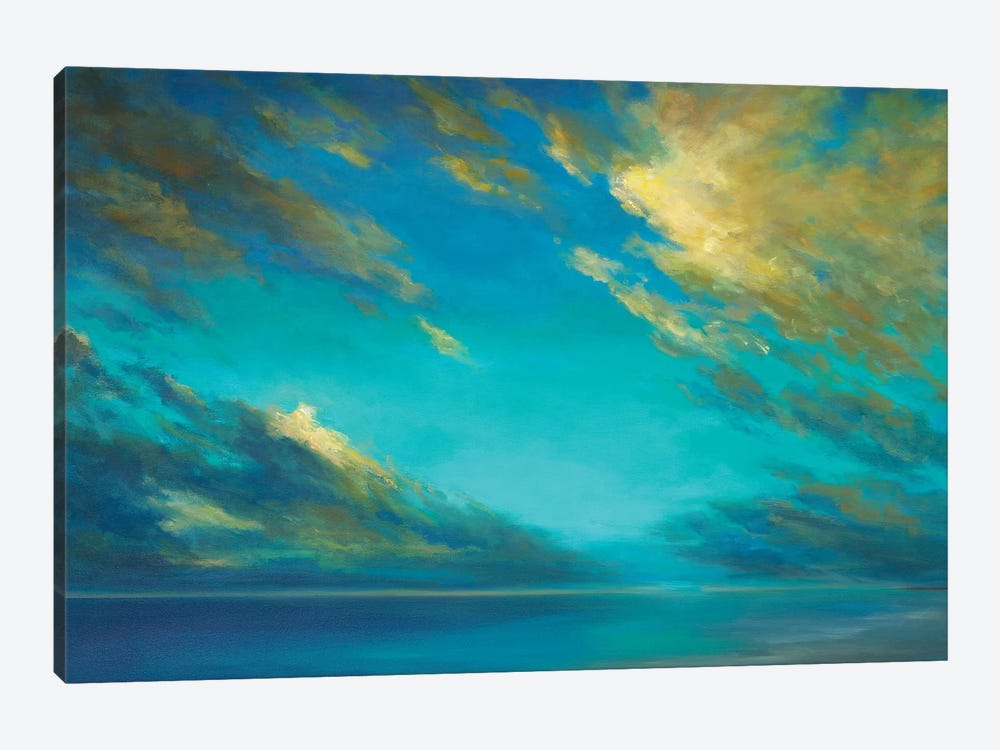 Coastal Cloudscape by Sheila Finch 1-piece Art Print