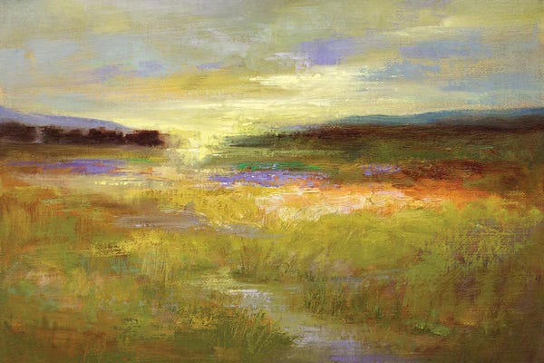 Sheila Finch: Light Across the Meadow II by Sheila Finch