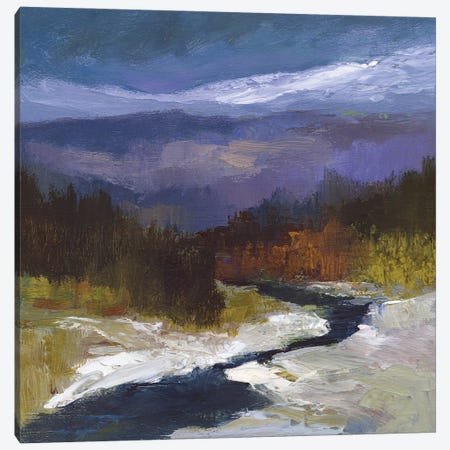Mountain Colors I Canvas Print #SHE75} by Sheila Finch Art Print