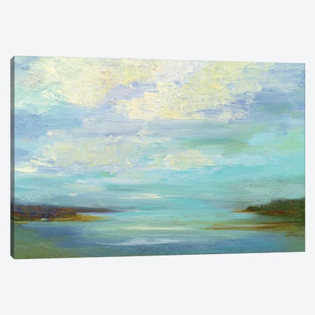 Little Inlet Canvas Print #SHE83} by Sheila Finch Canvas Print