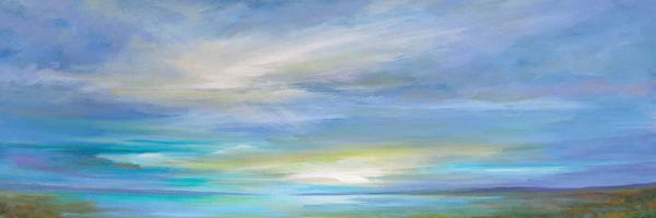 Large Art for Bathroom - Canvas Prints: Crystal Springs by Sheila Finch