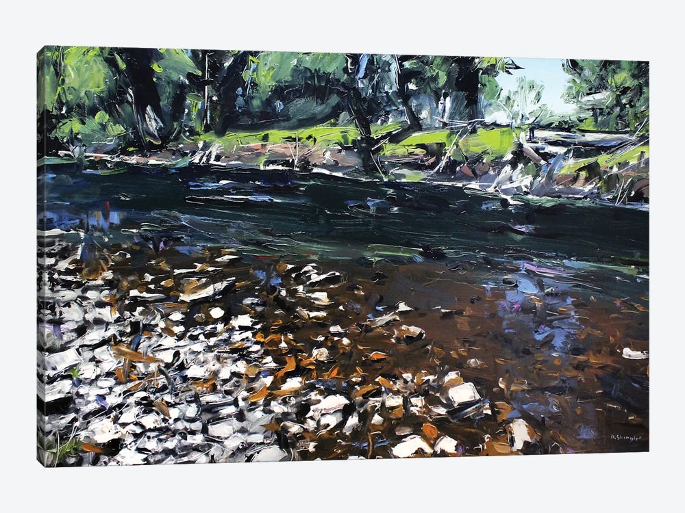 Creek Montana by David Shingler 1-piece Canvas Print