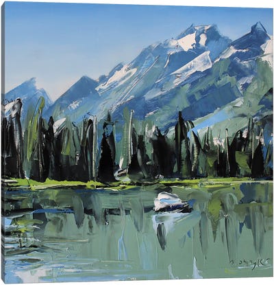 Grand Teton National Park, WY Canvas Art Print - Teton Range Art
