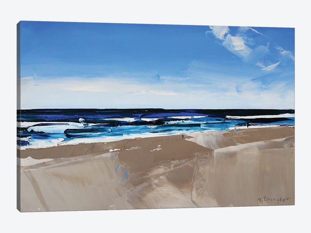 Hatteras Beach, NC II by David Shingler 1-piece Canvas Print