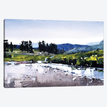 Montana River Canvas Print #SHG23} by David Shingler Canvas Art Print
