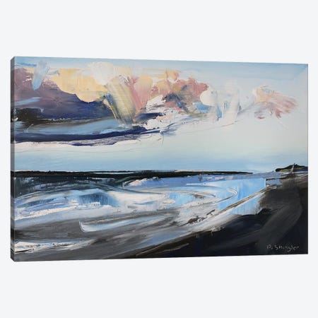 Outer Bank Clouds NC Canvas Print #SHG25} by David Shingler Canvas Art
