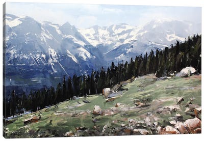 Rocky Mountain National Park Colorado I Canvas Art Print - National Park Art