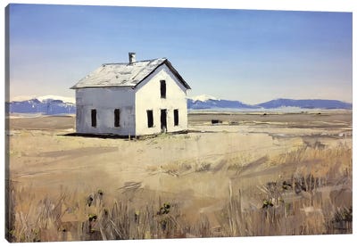 Colorado House I Canvas Art Print - Modern Farmhouse Décor