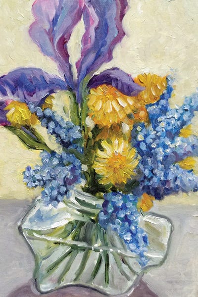 Irises: Bright Bouquet by Lana Shamshurina
