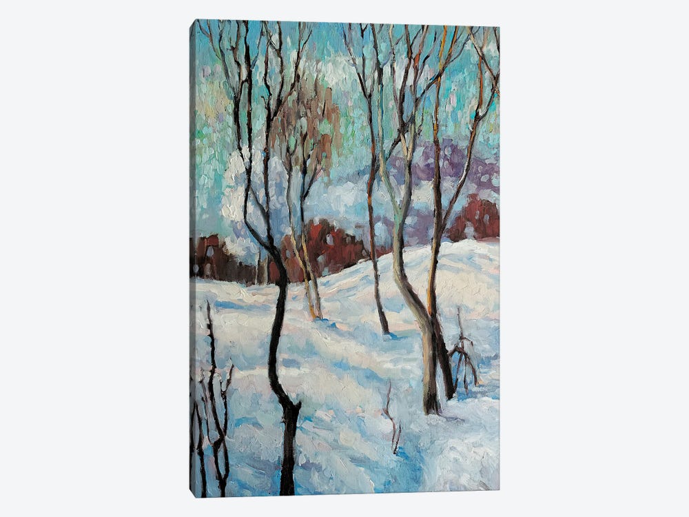 Fluffy Snow by Lana Shamshurina 1-piece Canvas Print