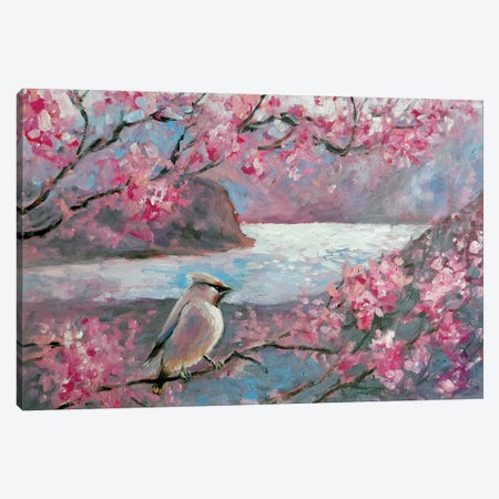 Pink Spring Canvas Print #SHH27} by Lana Shamshurina Art Print
