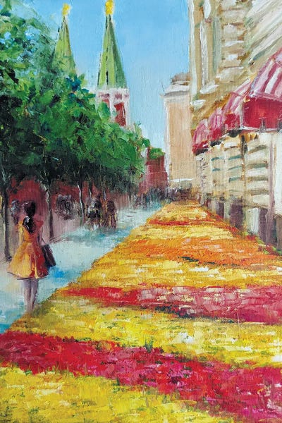 Red Square by Lana Shamshurina canvas print