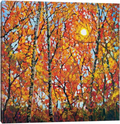 Gold Autumn Canvas Art Print - Lana Shamshurina