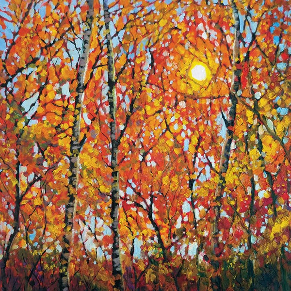 Lana Shamshurina: Gold Autumn by Lana Shamshurina