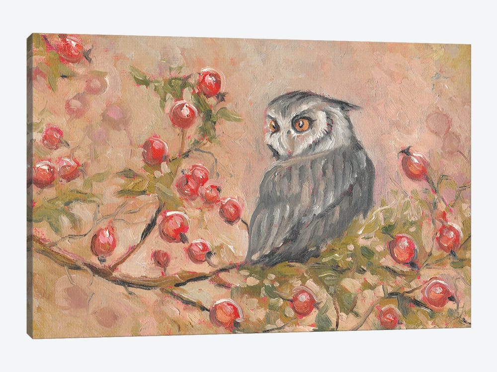 Little Owl by Lana Shamshurina 1-piece Canvas Print