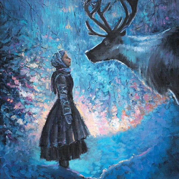 Reindeer: Hello, Gerda! by Lana Shamshurina