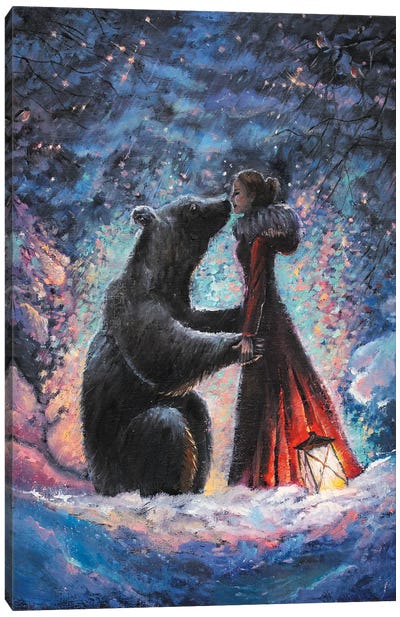 An Ordinary Miracle Canvas Art Print - Brown Bear Art