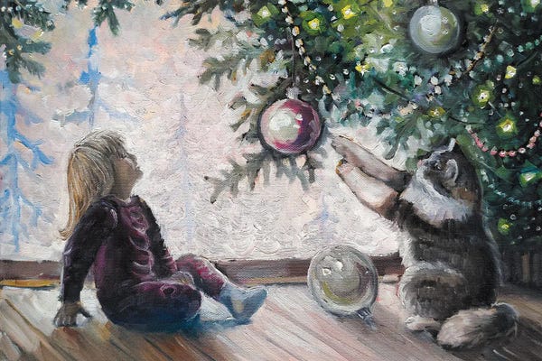 Home For The Holidays: Christmas Morning by Lana Shamshurina