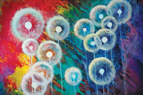 Dandelions: Diversity by Lana Shamshurina