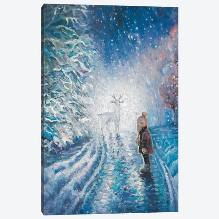 Winter Fairytale Canvas Print #SHH53} by Lana Shamshurina Art Print