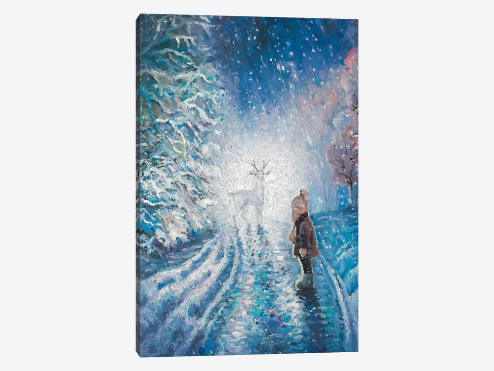 Winter Fairytale by Lana Shamshurina 1-piece Canvas Artwork