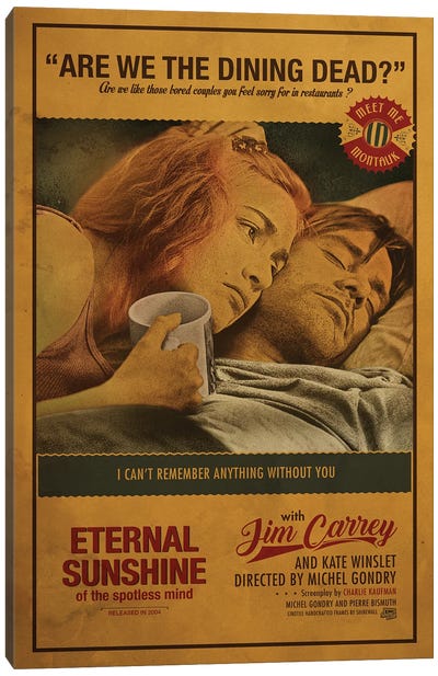 Eternal Sunshine Of The Spotless Mind Canvas Art Print - Vintage Posters