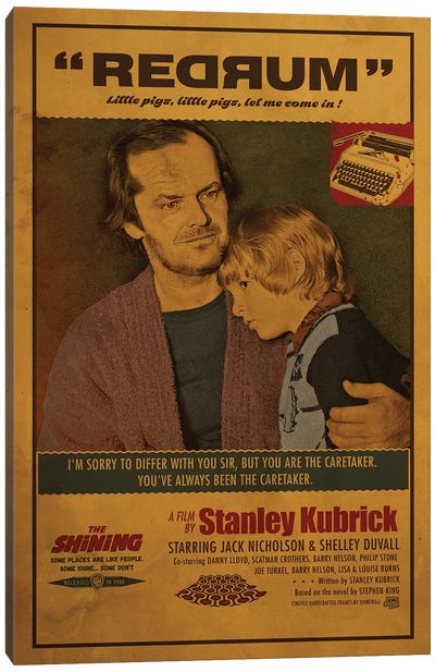 The Shining Canvas Art Print - Pop Culture Lover