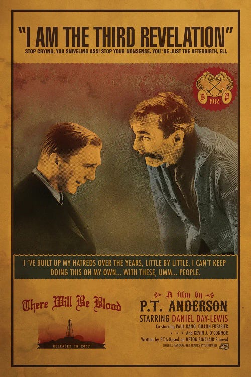 There Will Be Blood by Shinewall wall art