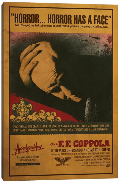 Apocalypse Now Canvas Art Print - War Movie Art