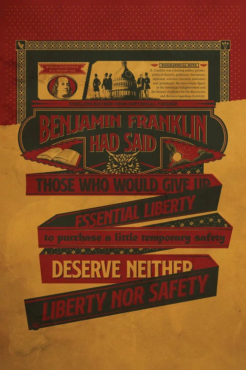 Benjamin Franklin Poster