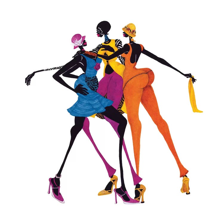 Hips, Hips, Hips by Shan Kelly wall art