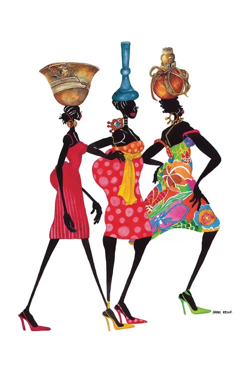To Market by Shan Kelly wall art