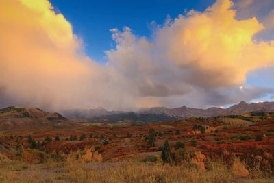 Fire In The Sky by Bill Sherrell canvas print