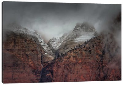 Mountain Dream Canvas Art Print - Snowy Mountain Art