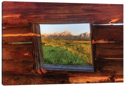 Picture Window Canvas Art Print - Bill Sherrell