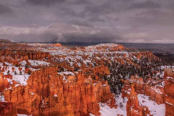 Bryce Canyon National Park: Storm Over Bryce Canyon by Bill Sherrell