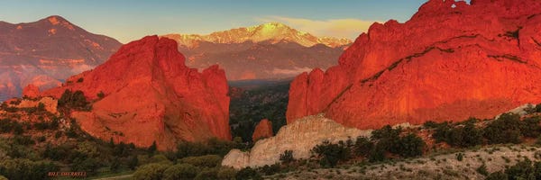 Bill Sherrell: Sunrise At Garden Of The Gods by Bill Sherrell
