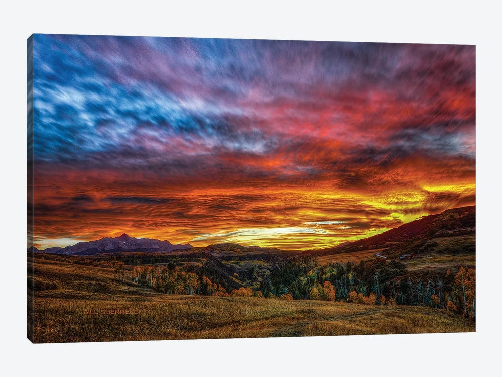 A Sunset To Remember by Bill Sherrell 1-piece Art Print