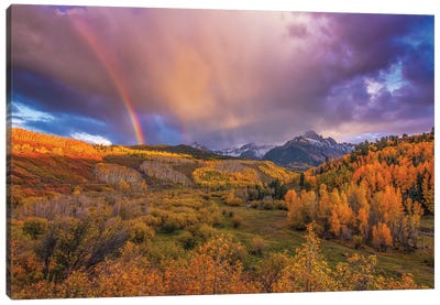 The Real Gold Of Colorado! Canvas Art Print - Rainbow Art