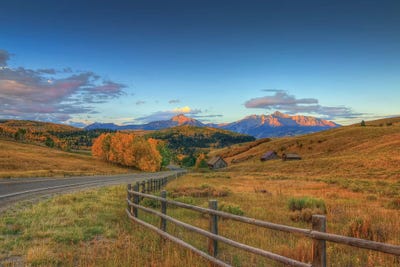 The Rising Of Autumn by Bill Sherrell framed wall art