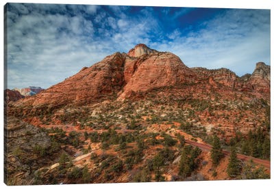 The Road To Zion Canvas Art Print - Bill Sherrell