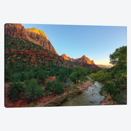 The Valley Of Majesty Canvas Print #SHL218} by Bill Sherrell Canvas Art