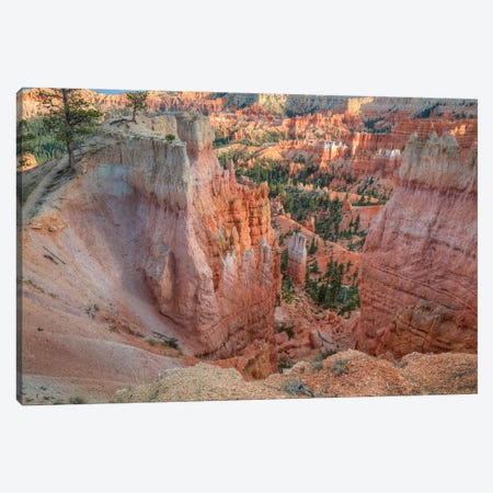 Peering Through Bryce Canyon Canvas Print #SHL288} by Bill Sherrell Art Print