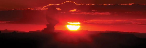 Bill Sherrell: Mysterious Balanced Rock II by Bill Sherrell