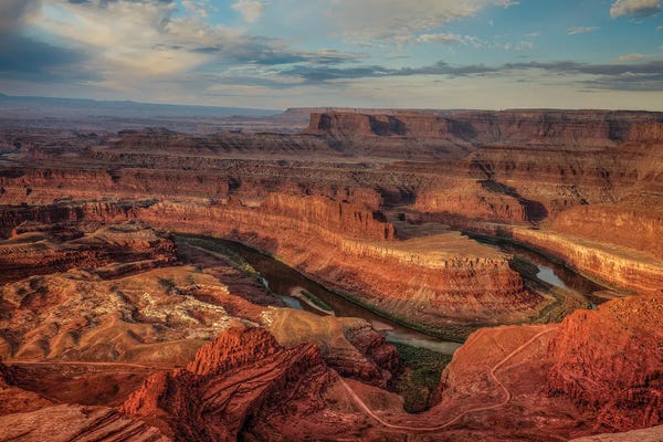 Bill Sherrell: Sunrise Over Dead Horse Canyon II by Bill Sherrell