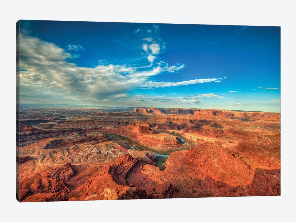 Sunrise Over Dead Horse Canyon IV by Bill Sherrell 1-piece Canvas Print
