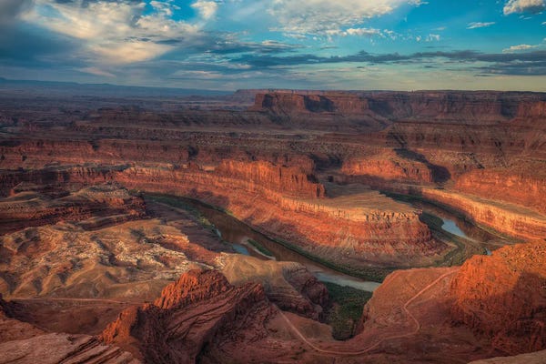 Bill Sherrell: Sunrise Over Dead Horse Canyon V by Bill Sherrell