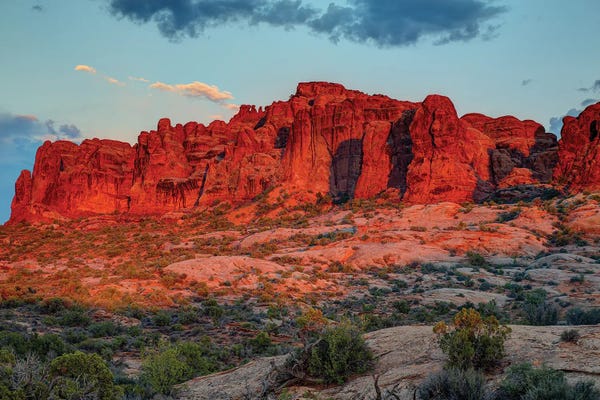 Bill Sherrell: The Magic Of Sunset In Utah by Bill Sherrell
